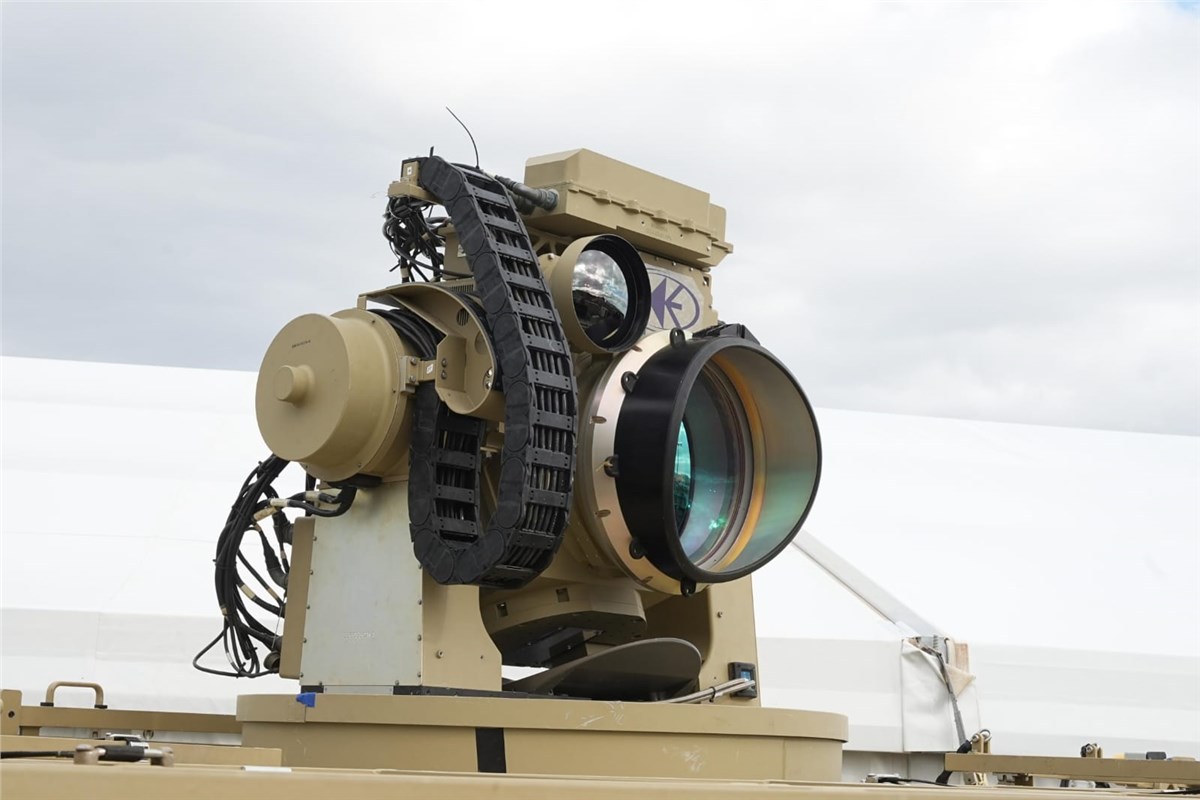 Rafael Delivers 1st Operational High-Power Laser System - Iron Beam to the IDF  Rafael Advanced Defense Systems &copy;