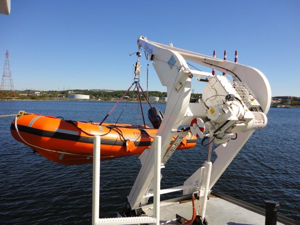 FMD Wins IDC Contract for Welin Lambie Davit Support for USCG  Fairbanks Morse Defense (FMD) &copy;
