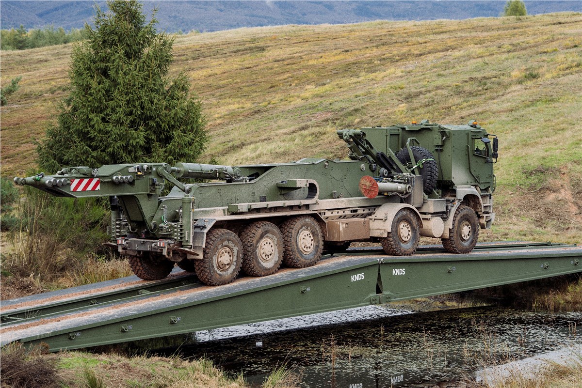 Belgium Selects LEGUAN Bridge Layer from KNDS  KNDS &copy;