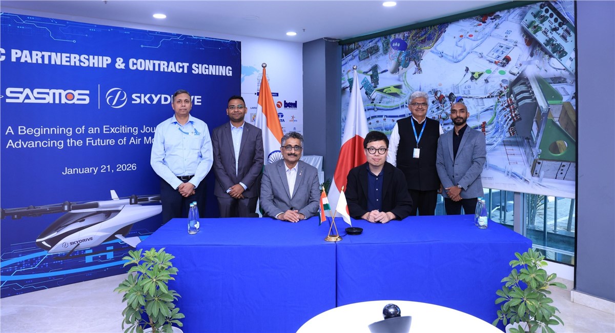 SkyDrive Partners with SASMOS for EWIS Design and Manufacturing for SKYDRIVE SD-05 Production Aircraft  SkyDrive &copy;