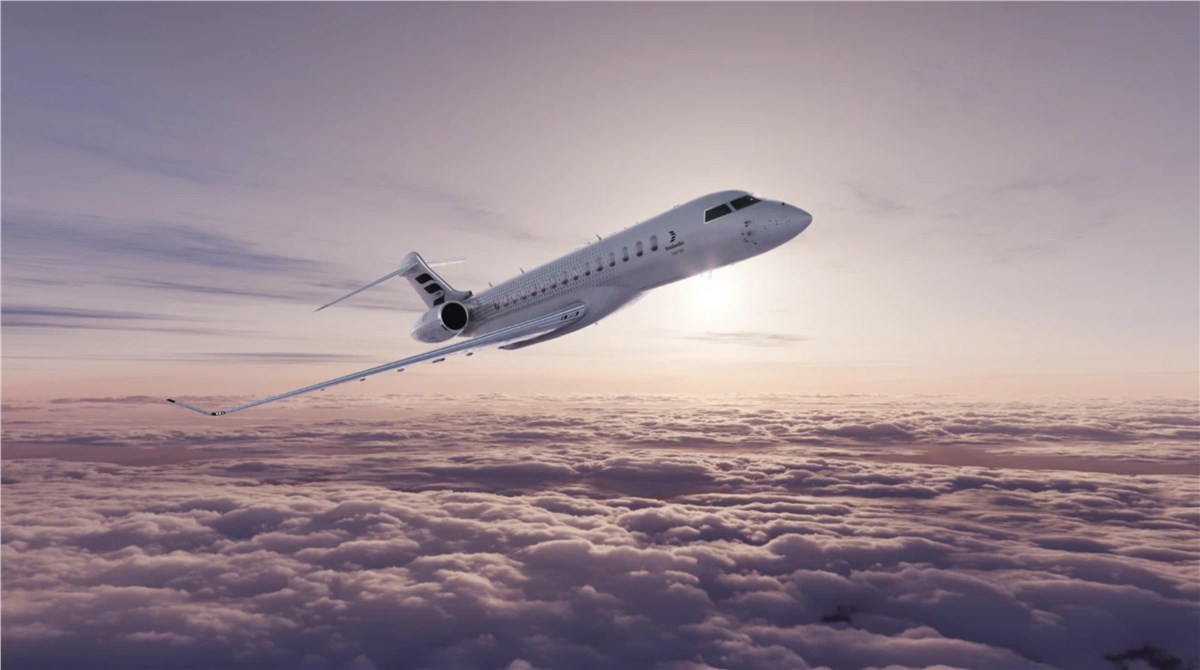 Bombardier Global 8000, World's Fastest Business Jet, Receives Certification from EASA  Bombardier Aerospace &copy;