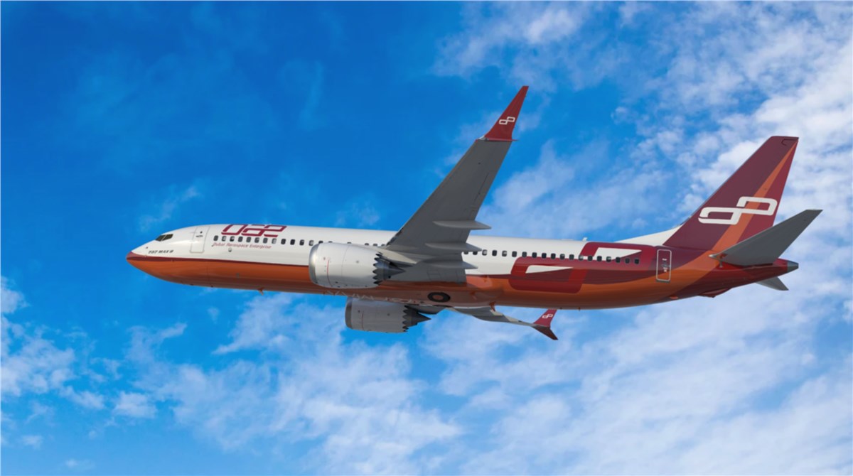 DAE Announces Long Term Lease of 2 Boeing 737-8 to Somon Air   Dubai Aerospace Enterprise (DAE) &copy;