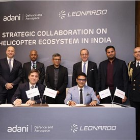 Image - Adani Defence & Aerospace and Leonardo Forge Strategic Partnership to Build India's Helicopter Ecosystem