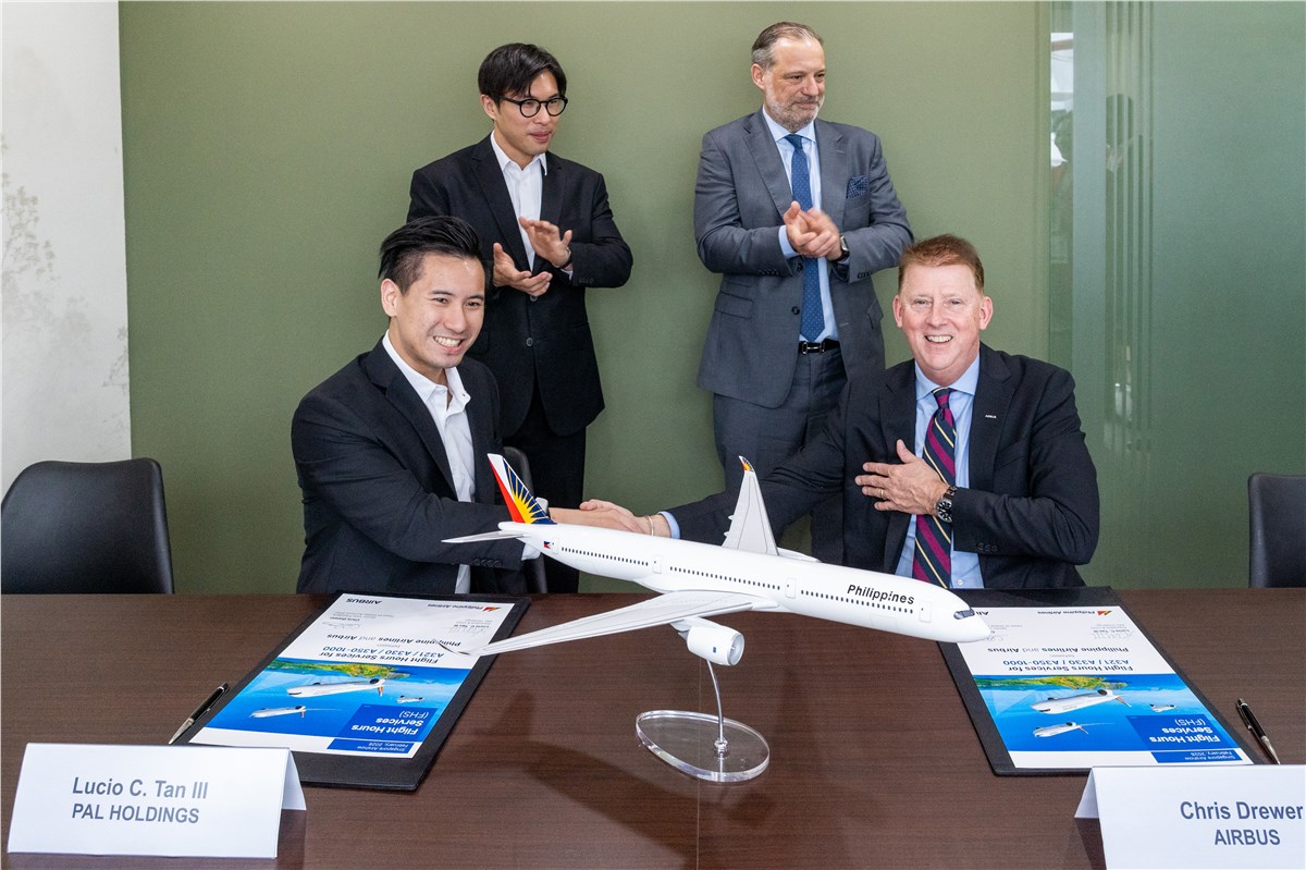 Philippine Airlines Extends FHS Support Agreements Across its Airbus Fleet  Airbus Commercial Aircraft &copy;