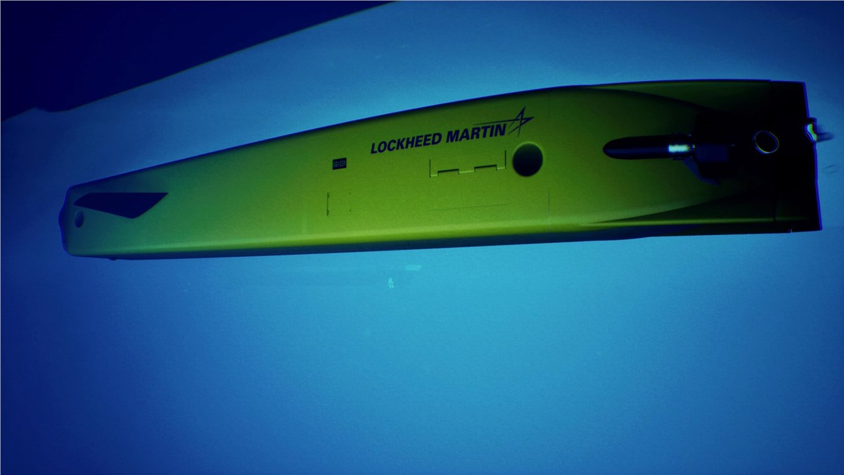 LM Unveils LampreyMMAUV - The Deep Doesn't Let Go.  Lockheed Martin Corporation &copy;