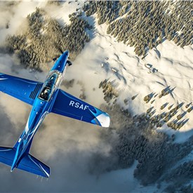 Image - P&WC PT6A Engine Surpasses 100,000 Flight Hours on the RSAF's PC-21 Fleet