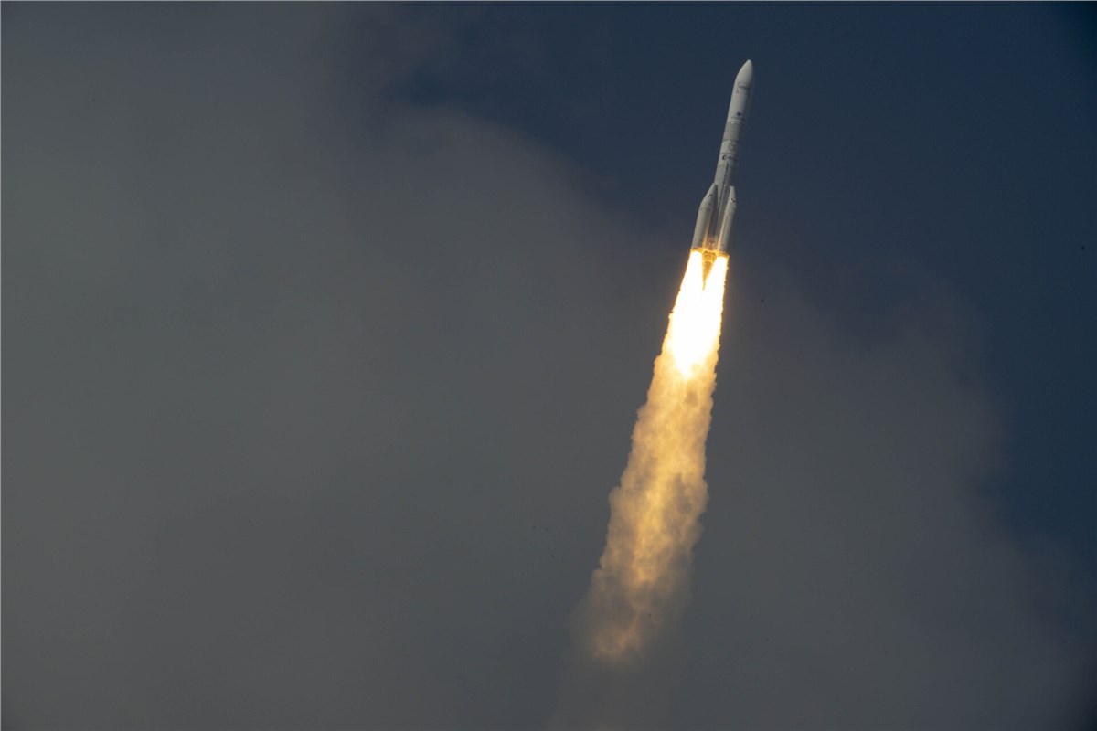 More Boosters, More Power: Ariane 6 Lifts Off With 4 Boosters for the 1st Time More power: 1st Ariane 6 with 4 boosters launched ESA-M. Pedoussaut  &copy;