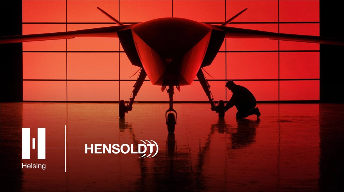 Hensoldt and Helsing Join Forces for Autonomous Combat Aircraft CA-1 Europa  Helsing &copy;