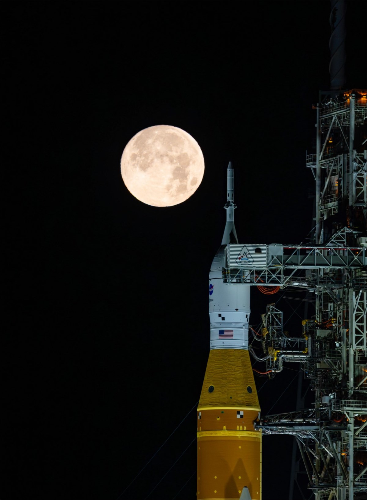 NASA Eyes Next Wet Dress Rehearsal for Artemis II  NASA/Sam Lott &copy;