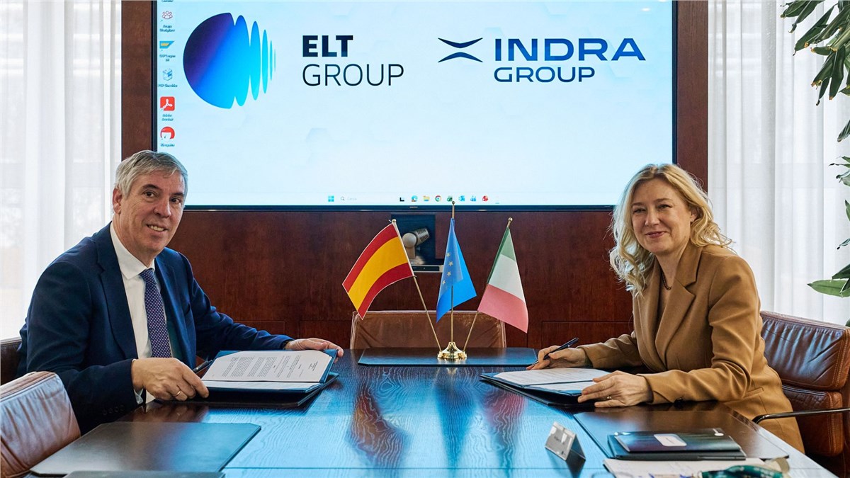 Indra Group and ELT Group Sign a Framework Agreement to Enhance Their Strategic Cooperation in Multi-domain Defence   Indra &copy;