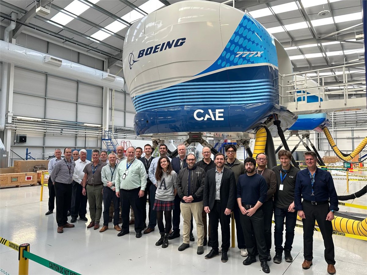 Boeing Receives Initial Qualification for 777-9 Training Devices  Boeing &copy;