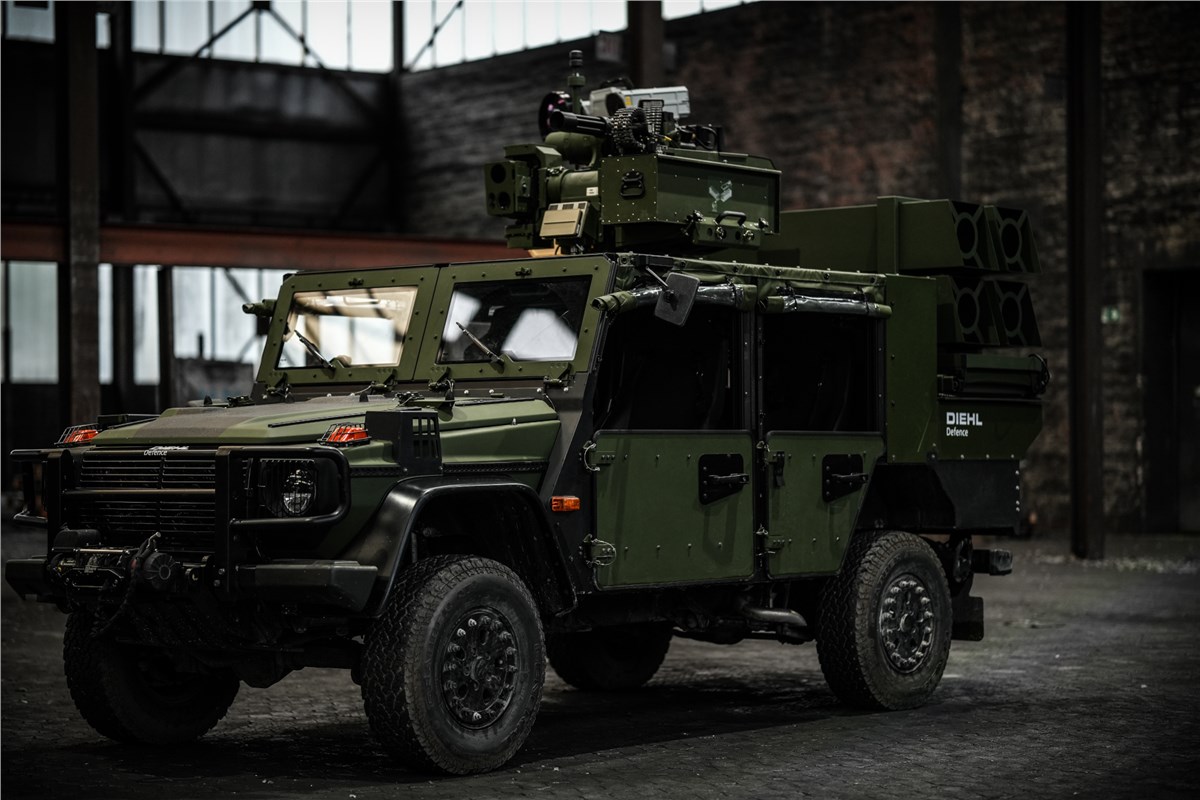 GARMR: Diehl Defence Presents C-UAV System at Enforce Tac  Diehl Defence &copy;