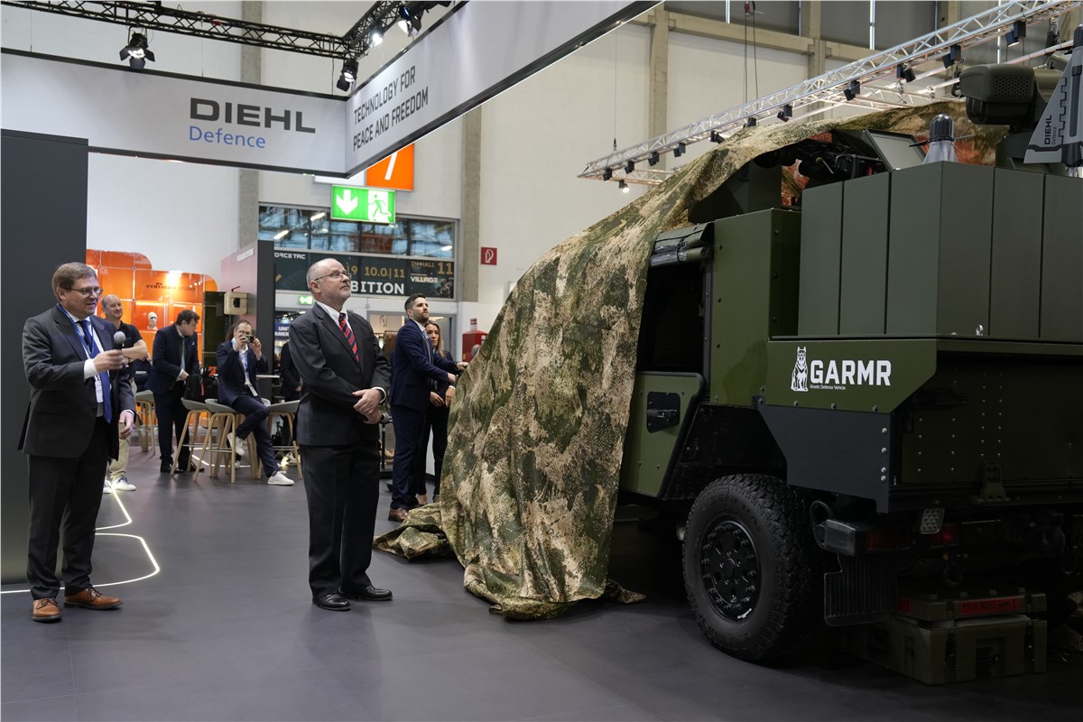 GARMR: Diehl Defence Presents C-UAV System at Enforce Tac  Diehl Defence &copy;