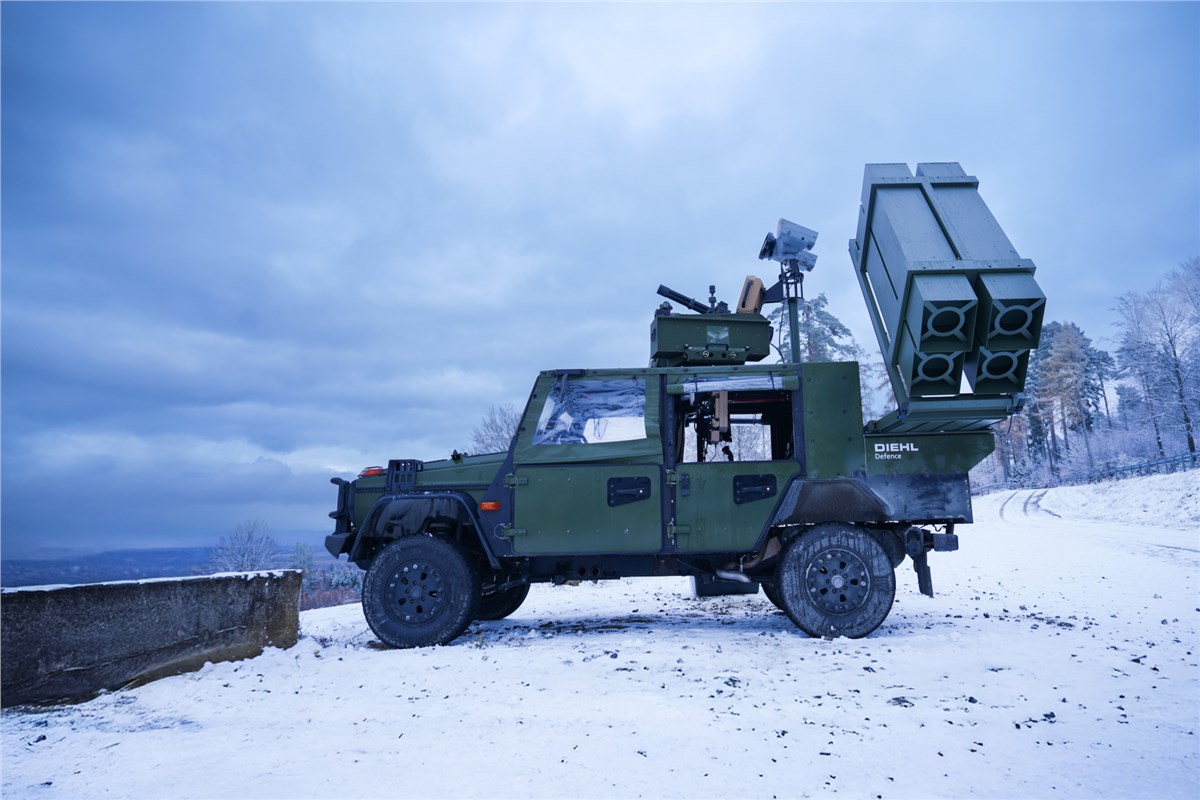 GARMR: Diehl Defence Presents C-UAV System at Enforce Tac  Diehl Defence &copy;