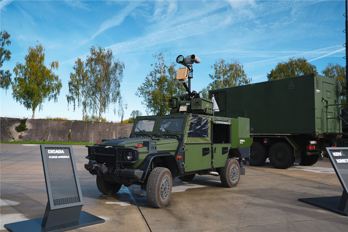 GARMR: Diehl Defence Presents C-UAV System at Enforce Tac  Diehl Defence &copy;