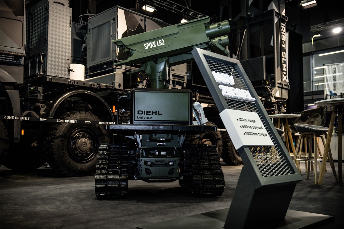 UGV Ziesel With PLATON Autonomy Kit Impresses at Enforce Tac  Diehl Defence &copy;