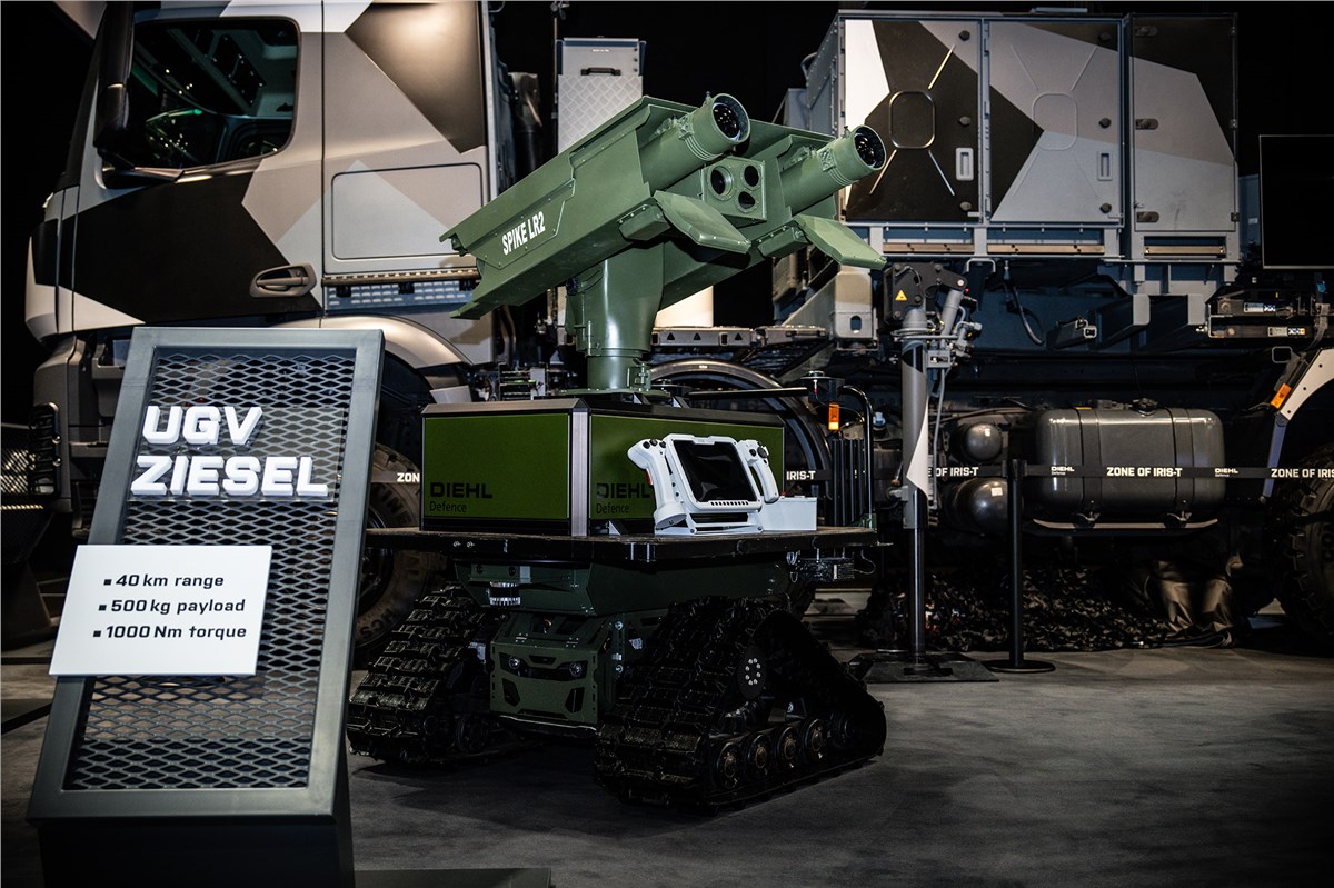 UGV Ziesel With PLATON Autonomy Kit Impresses at Enforce Tac  Diehl Defence &copy;