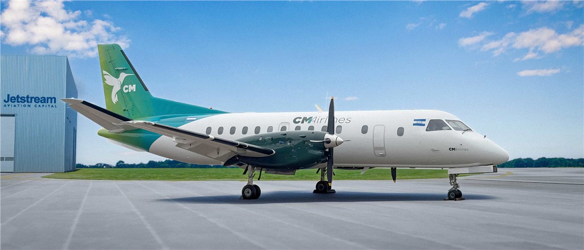 Jetstream Delivers 1st Saab 340B to CM Airlines  Jetstream Aviation Capital &copy;
