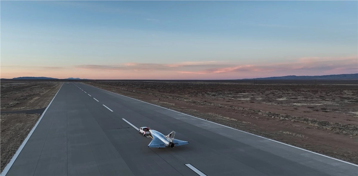 Hermeus Flies Newest Supersonic Plane, Delivering Its 2nd Successful 1st Flight in 9 Months Quarterhorse Mk2.1 prepares to take its 1st flight  Hermeus &copy;