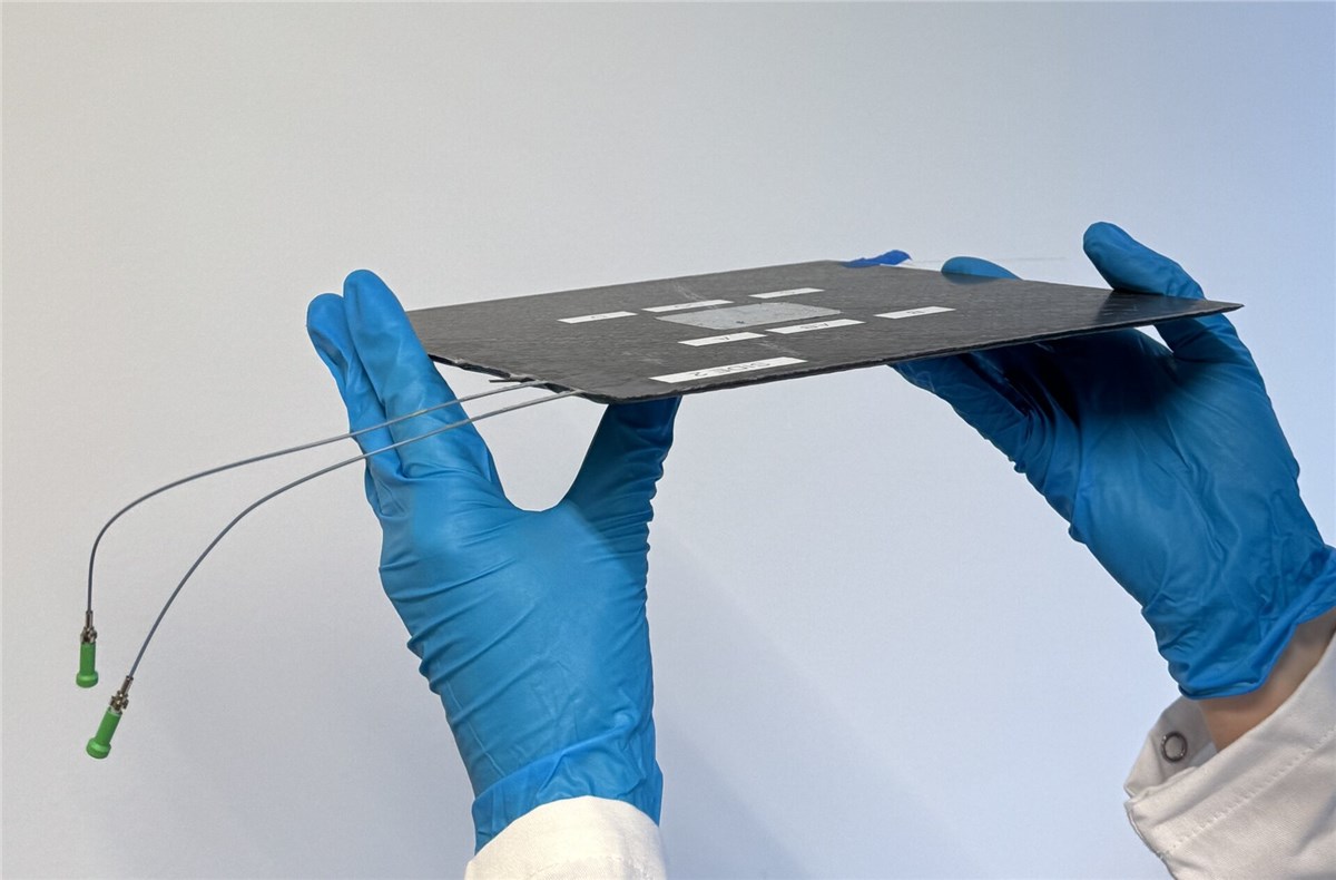 Self-Repairing Spacecraft Could Change Future Missions Self-healable Cassandra demonstrator CompPair  &copy;