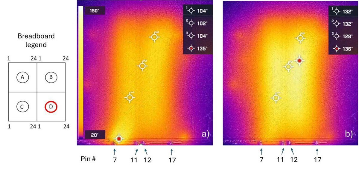 Self-Repairing Spacecraft Could Change Future Missions Infrared images of Cassandra repair process CompPair  &copy;