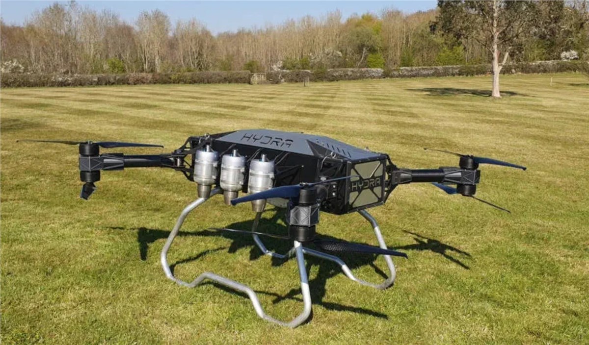 MBDA-Backed Sme Marks Successful 1st Flight of Innovative Drone HYDRA-400 Drone MBDA &copy;