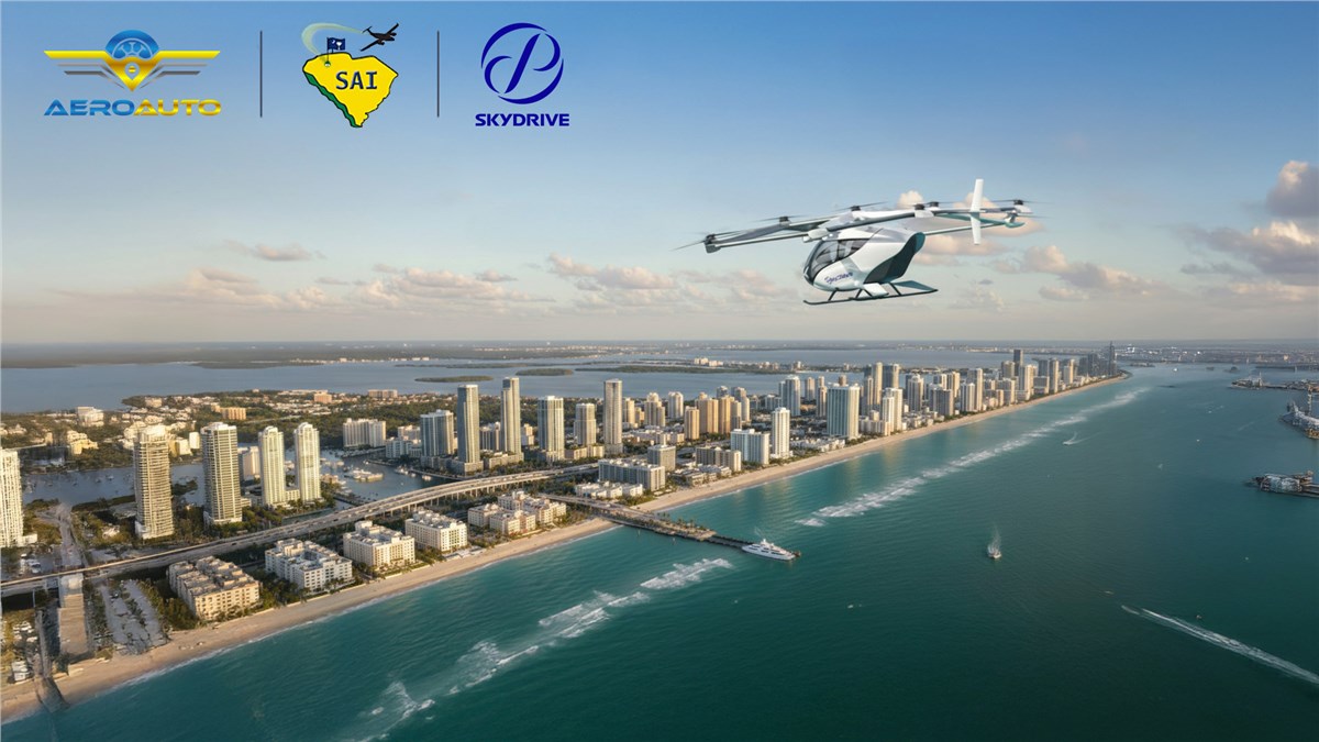 Leading Japanese eVTOL manufacturer SkyDrive Expands Strategic Network in Southeastern USA, focused on Florida  SkyDrive &copy;