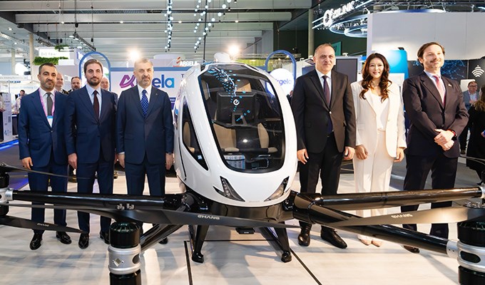 EHang, Turk Telekom and Argela Enter Strategic Partnership to Deploy Advanced Air Mobility in Turkiye  EHang &copy;