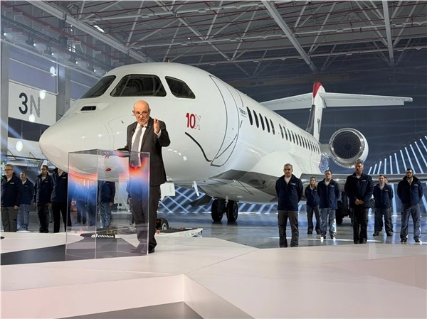 Dassault Aviation Unveils the Falcon 10X - New Top of the Line Falcon