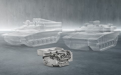 Rolls-Royce and ZF Develop Drive System for Future European MGCS Tank  Rolls-Royce &copy;