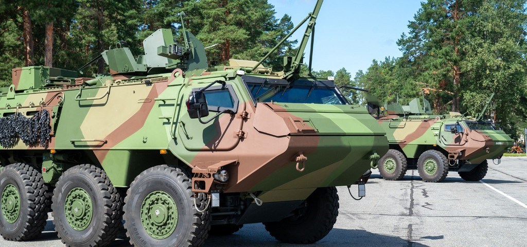 Patria and Latvia Sign Comprehensive Life-cycle Support Agreement for CAVS 6x6 Armoured Vehicle Fleet  Patria &copy;