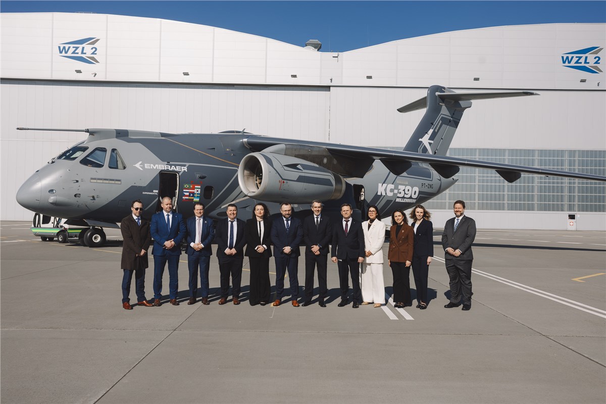 Embraer Introduces the Kc-390 Millennium to WZL-2 As Companies Advance MRO Cooperation in Poland   Embraer &copy;