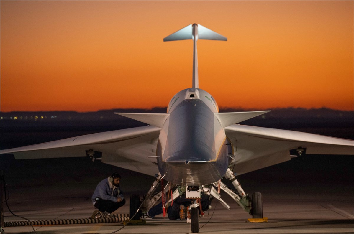 NASA's X-59 Prepares for 2nd Flight  NASA/Jim Ross &copy;