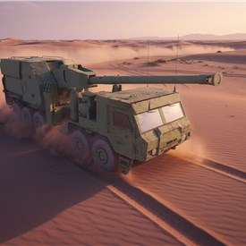 Image - America's Most Advanced Mobile Tactical Cannon, Sigma, on Display at AUSA Global Force