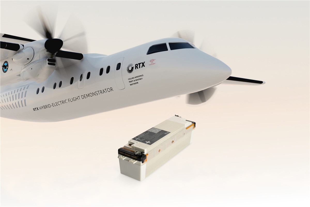 H55 Battery Technology Helps Power Progress of RTX Hybrid-Electric Flight Demonstrator  H55 &copy;