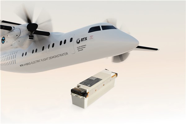 H55 Battery Technology Helps Power Progress of RTX Hybrid-Electric Flight Demonstrator