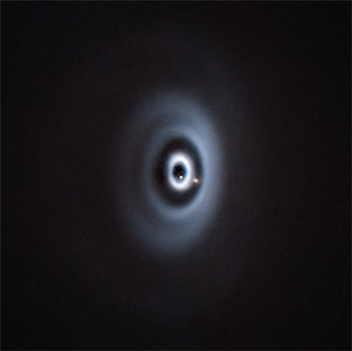 A Solar System in the Making? Two Planets Spotted Forming in Disc Around Young Star  European Southern Observatory (ESO) &copy;