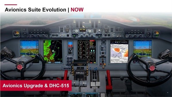 De Havilland Canada Advances CL-415 Modernization with Transport Canada Certification
