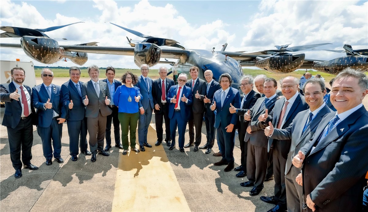 Eve Air Mobility Flies eVTOL Prototype for Authorities, Marking Progress in Flight Test Campaign  Eve Air Mobility &copy;