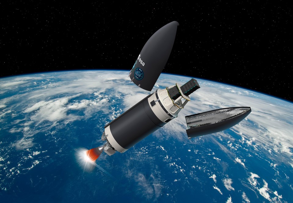 Celeste's 1st Satellites Launched to Explore LEO-Based Satellite Navigation  ESA - D. Ducros &copy;