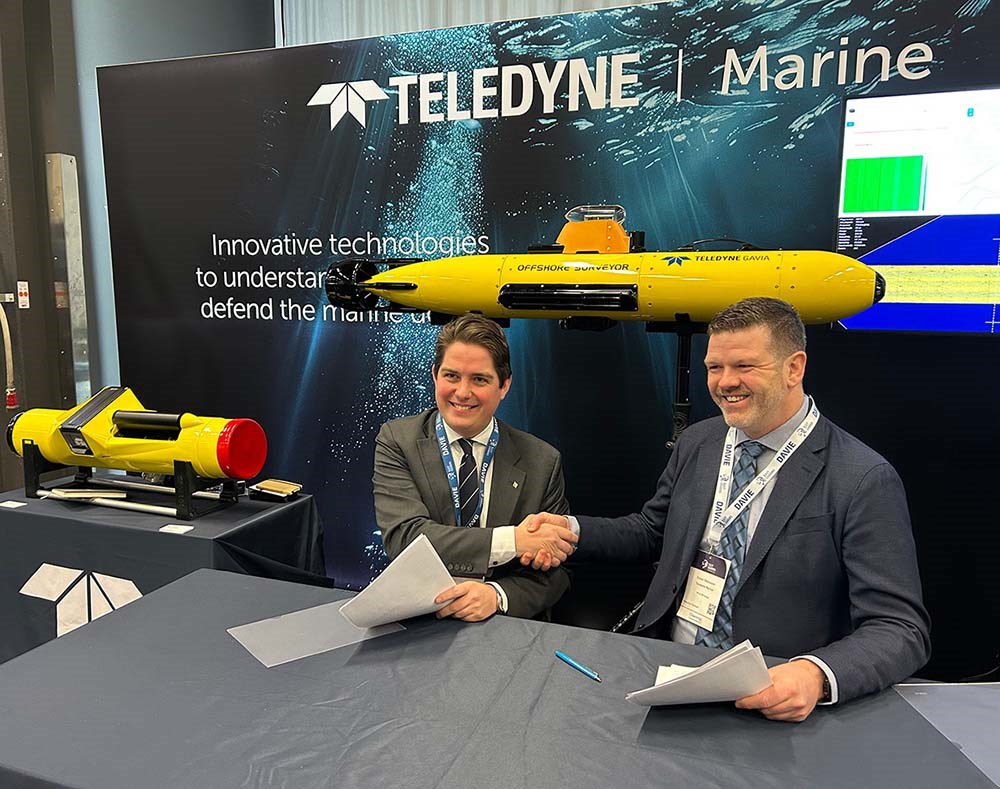 Swedish Defence Materiel Administration (FMV) Places Follow-On Order for Additional GAVIA AUV Systems  Teledyne Marine Technologies &copy;