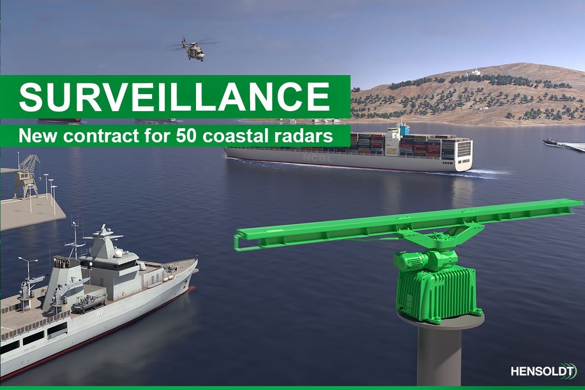 HENSOLDT UK Secures 2 Contracts With SRT for 50 Coastal Surveillance Radars  HENSOLDT &copy;