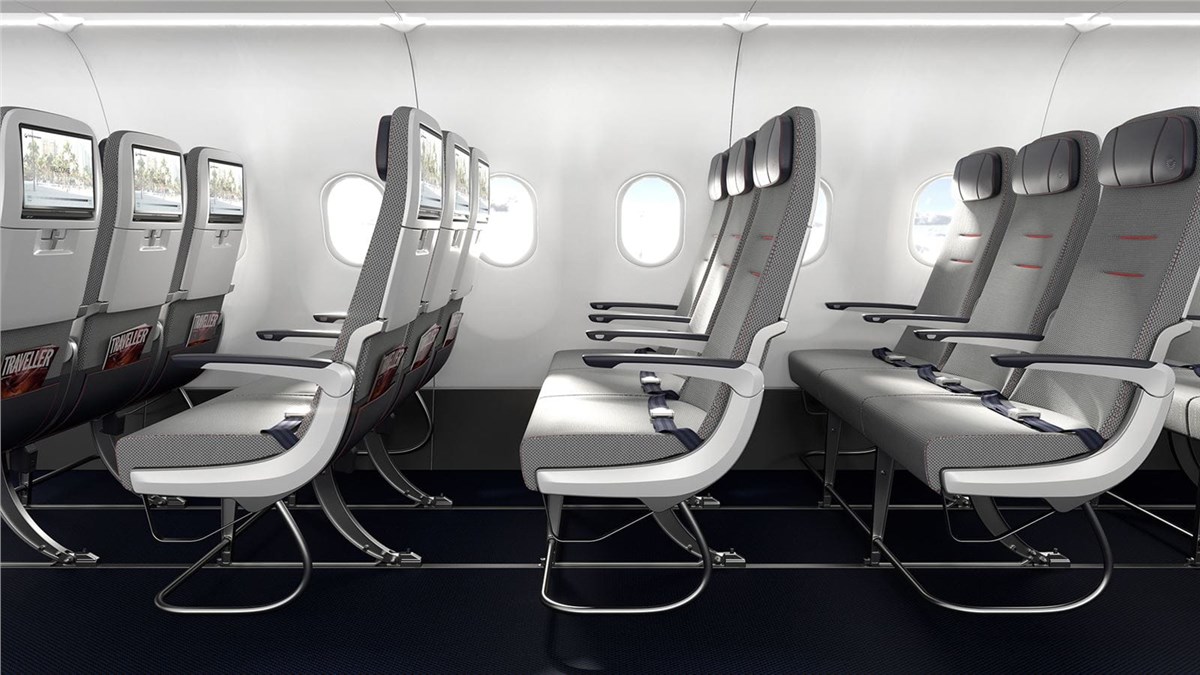 Collins Aerospace Secures 3 Airline Launch Customers for its Helix Main Cabin Seat  RTX - Collins Aerospace &copy;