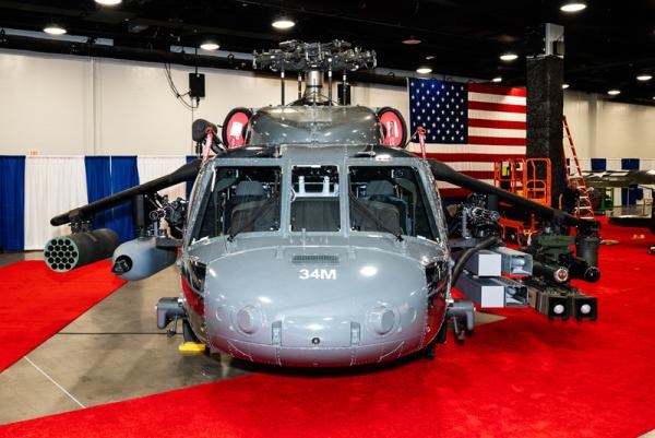 Sikorsky Offers New Armed BLACK HAWK Helicopter Kits to Deliver Additional Mission Capabilities  Sikorsky, a Lockheed Martin company. &copy;