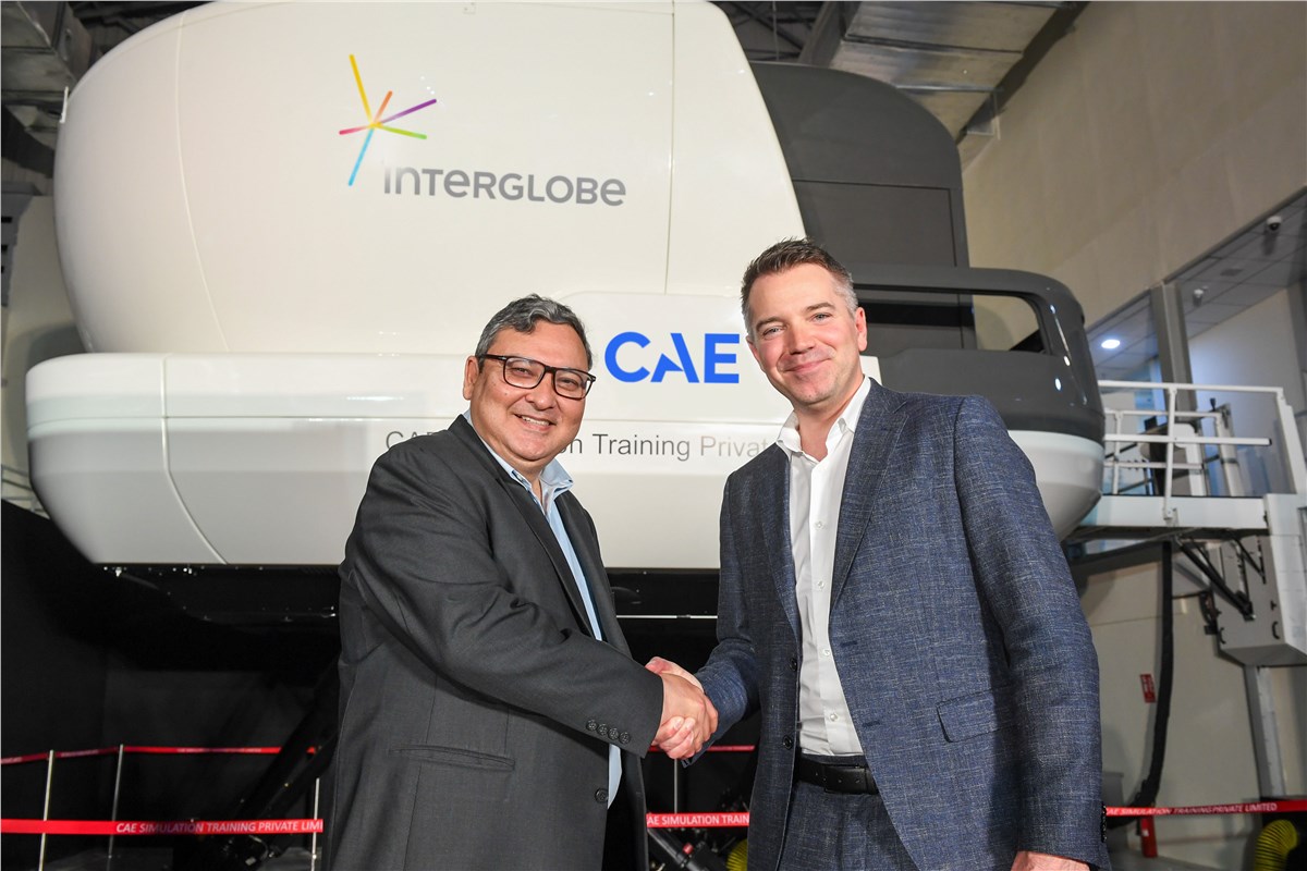 CAE and InterGlobe Inaugurate New Pilot Training Centre in Mumbai to Support India's Aviation Growth  CAE &copy;
