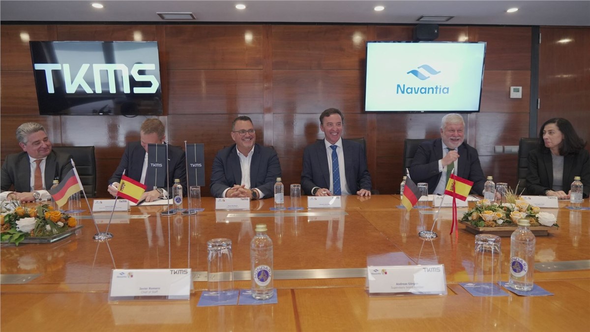 TKMS and Navantia Sign MoU on Roadmap to Cooperation in Naval Shipbuilding  TKMS &copy;