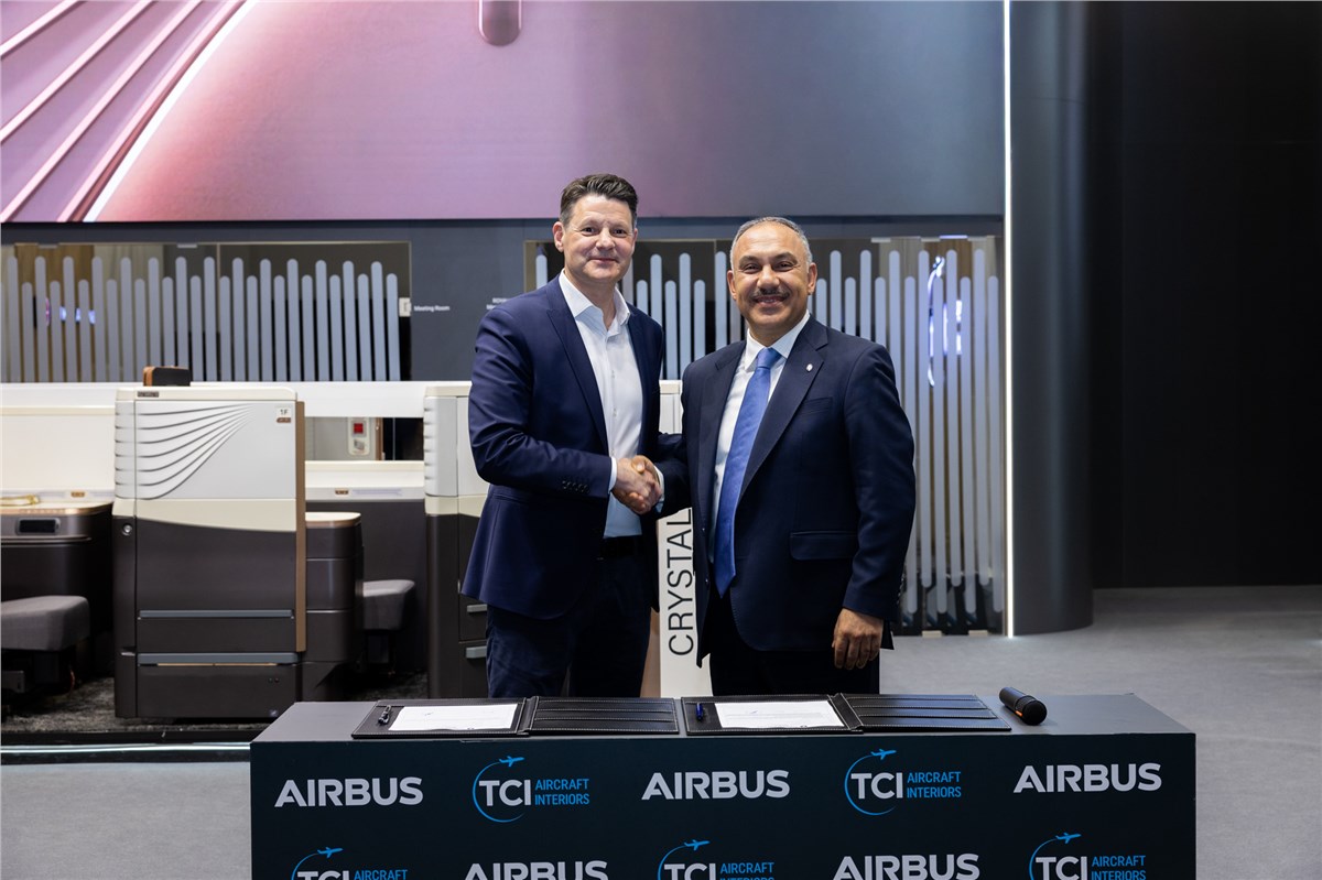 TCI Aircraft Interiors to Become New HBCplus Provider Following Collaboration With Airbus  Airbus Commercial Aircraft &copy;