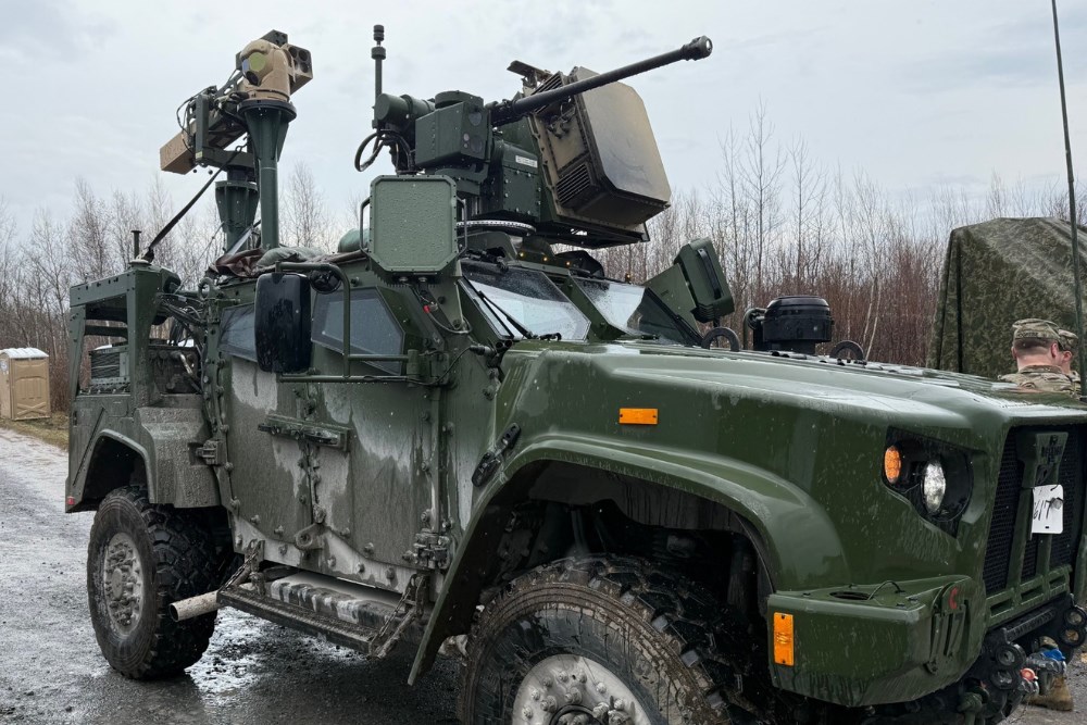 EOS Counter-Drone Capability Demonstrated in US Army Live Fire Exercise  Electro Optic Systems Holdings Limited (EOS) &copy;