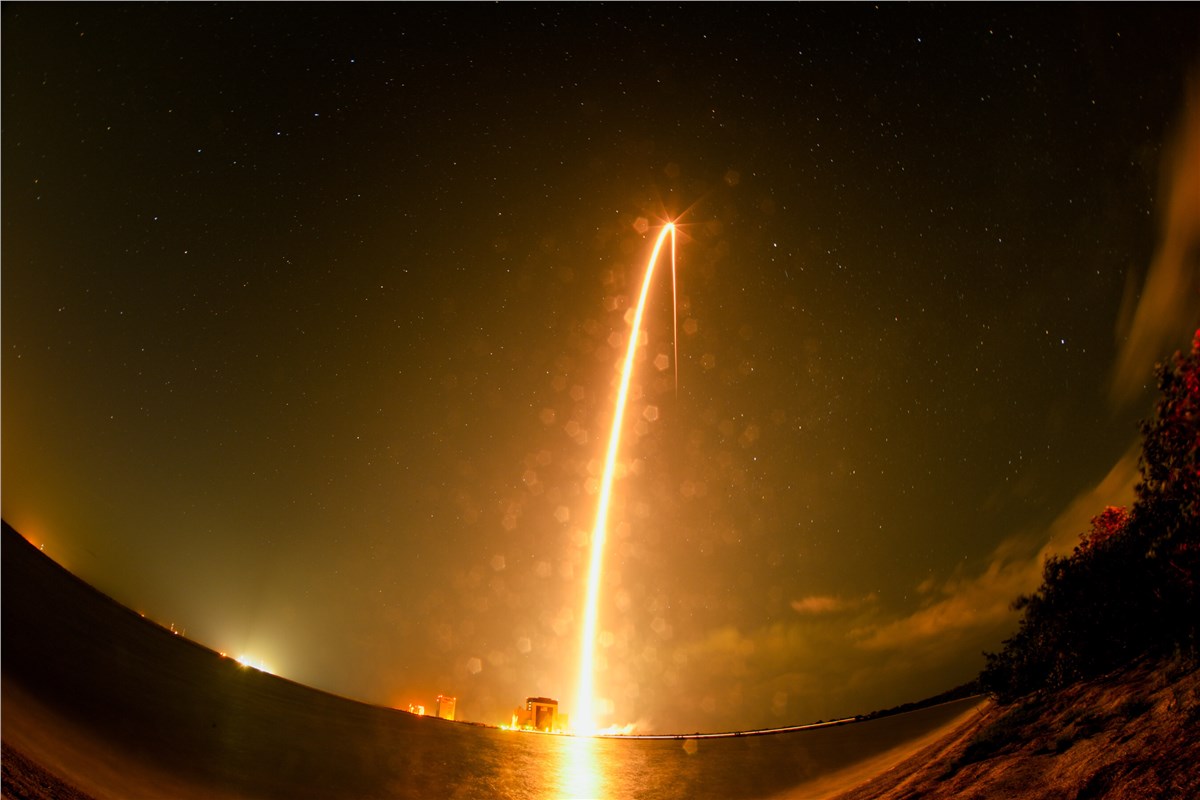 LM Launches GPS III Satellite, Paving the Way for Next-Gen GPS IIIF Spacecraft GPS-SV10-Launch Lockheed Martin Corporation &copy;