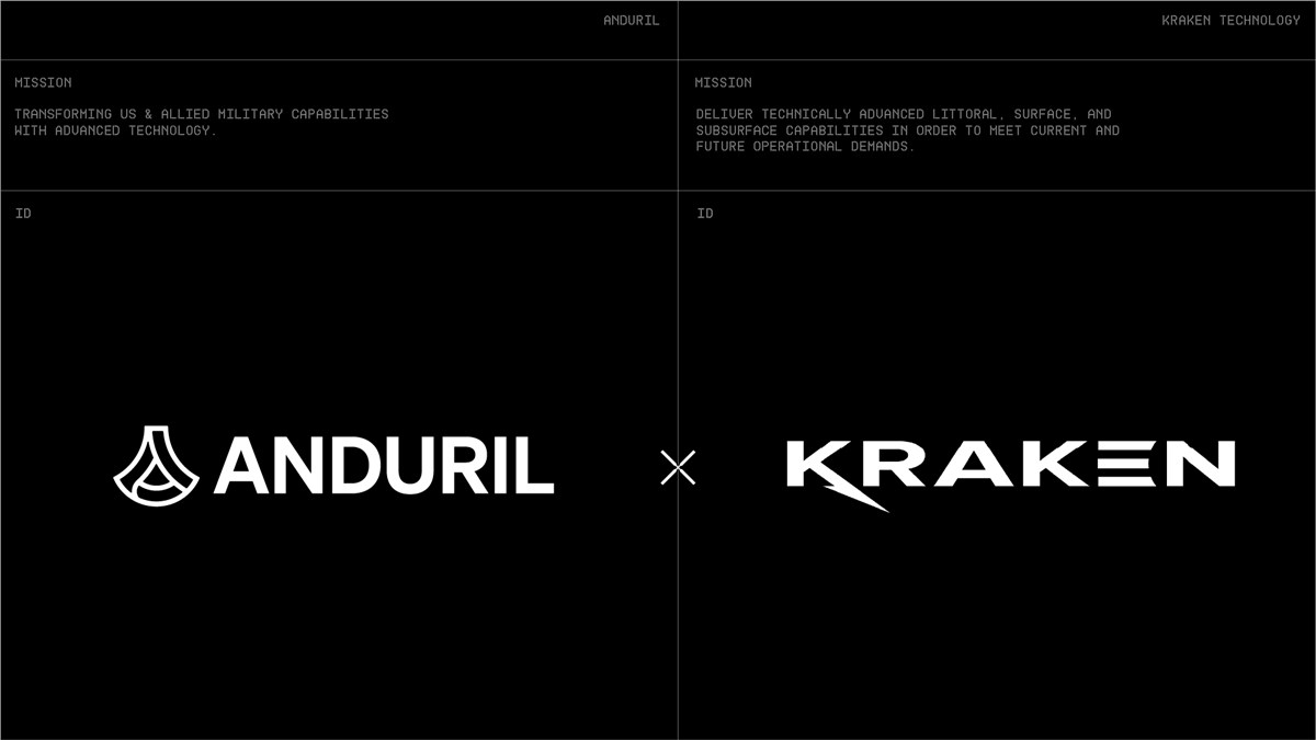 Anduril Partners with Kraken Technology Group on Small USVs  Anduril Industries &copy;